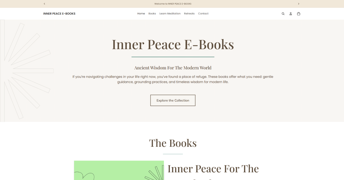 Inner Peace Ebooks by UMA Ancient Wisdom for Modern Life
